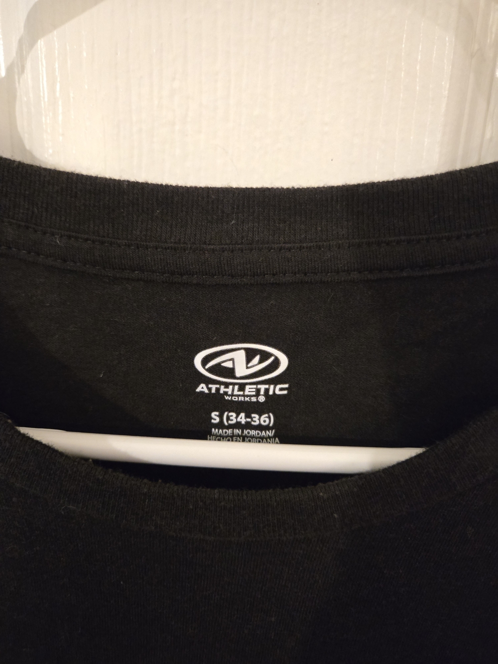 Athletic Works Black Crewneck Tee